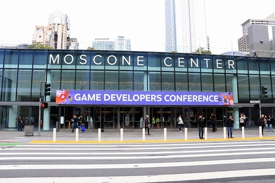현지시간 20일 미국 샌프란시스코 모스콘센터에서 개막한 GDC 전경<사진=게임기자클럽 GDC 공동취재단>