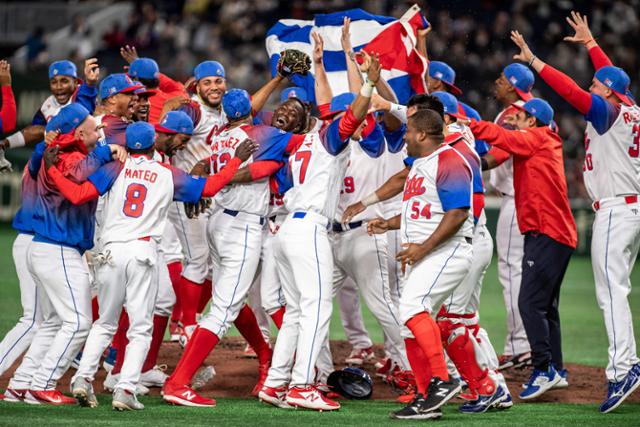 쿠바 야구 대표팀. AFP 연합뉴스