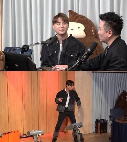 ‘컬투쇼’에서 김준수가 20주년에 대해 언급했다. 사진=SBS 파워FM ‘두시탈출 컬투쇼’ 캡쳐