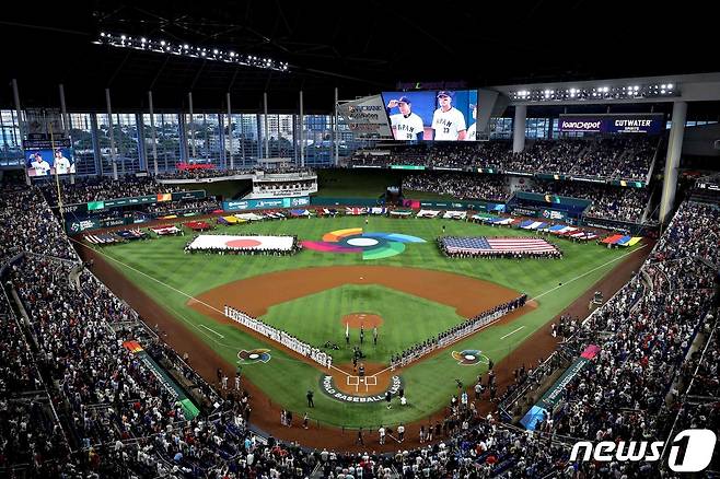 2023 WBC 결승전이 열린 론디포 파크의 전경. ⓒ AFP=뉴스1