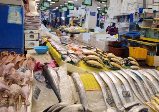 An empty Noryangjin Fisheries Wholesale Market in Dongjak-gu, Seoul on March 21. Jeon Ji-hyeon