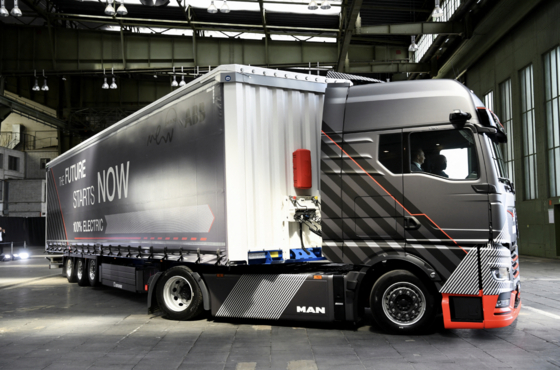 MAN Truck & Bus's electric heavy truck disclosed in Germany in May [MAN TRUCK & BUS]