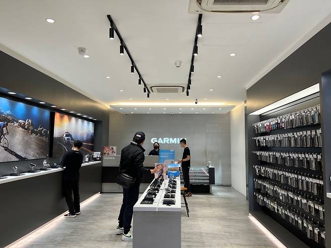 대만의 한 가민 매장. [박혜림 기자/rim@]