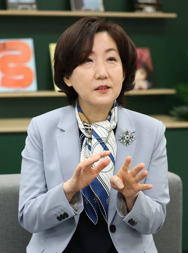 박은실 한국문화예술교육진흥원장. 사진=김범석 기자