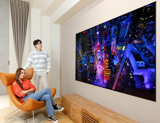 LG디스플레이가 장착된 OLED TV. LG디스플레이 제공