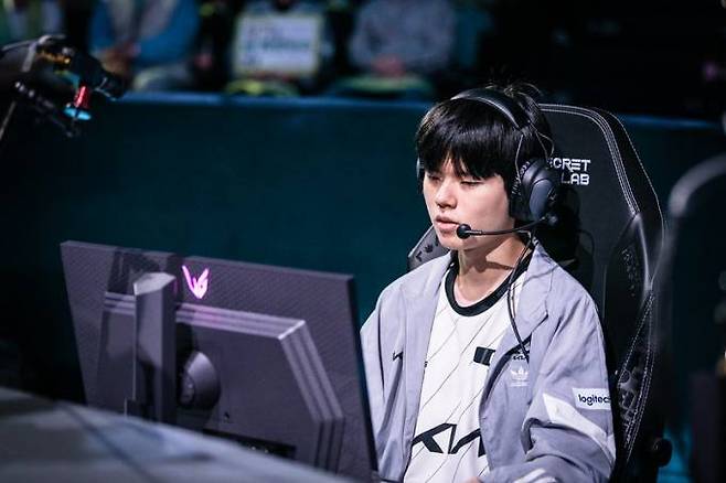 디플러스 기아의 원거리 딜러 '데프트' 김혁규. 라이엇 게임즈