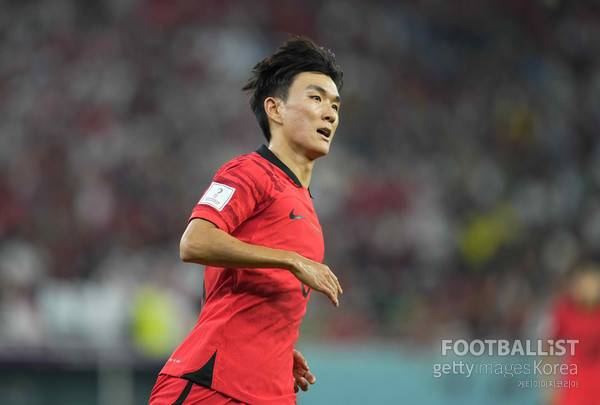 황인범(남자 축구대표팀). 게티이미지코리아