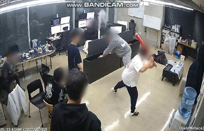 '12시간 감금폭행 사건' CCTV