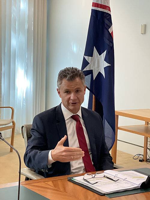 매트 시슬스웨이트 국방부 부장관