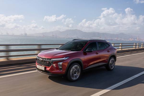 ▲트랙스 크로스오버의 주행 장면 (사진제공=한국지엠)