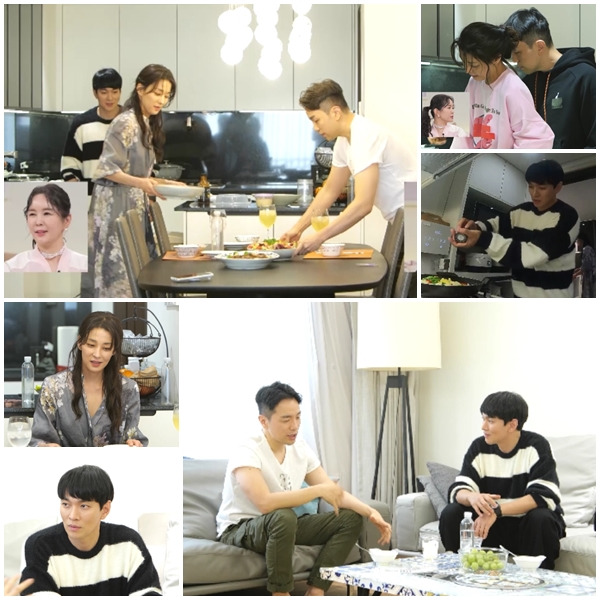 Kyu-han Lee has changed his attitude by 180 degrees after receiving the special training of  ⁇ BridegroomThe Lesson ⁇  from Han Go-eun couple.On the 29th (Wednesday) night at 9:10 pm, Channel A  ⁇  Mens Life - grooms class these days (hereafter  ⁇  BridegroomThe Lesson  ⁇ )  ⁇  57  ⁇   ⁇  Bridegroom School  ⁇  Han Go-euns house  ⁇  Kyu-han Lees special supplement The Lesson  ⁇  scene is revealed.On this day, Han Go-eun has renewed  ⁇  Interiors, but it has been about two months since it was finished, and it is the first time to reveal the house and daily life that changed the Interiors.Early in the morning, Han Go-eun makes food for her husband Shin Youngsoo and his dogs straight away with a face without a toilet.After a while, Han Go-eun and his wife eat together, and they take care of each other and show their sweetness, revealing the aspect of  ⁇   ⁇   ⁇   ⁇   ⁇   ⁇   ⁇   ⁇   ⁇   ⁇   ⁇   ⁇   ⁇ . At this time, Kyu-han Lee is surprised to visit  ⁇   ⁇   ⁇   ⁇   ⁇   ⁇  The Lesson  ⁇  begins.When Kyu-han Lee enters Han Go-euns house, he sees a commercial fireplace table in the middle of the living room, causing a  ⁇  pupil earthquake  ⁇ , followed by a puppy staircase installed next to the bed.After touring the house, Han Go-eun prepares a meal for Kyu-han Lee and surprises Kyu-han Lee by making rice in soup bowls, not rice bowls.When I first ate rice at my in-laws house, I ate rice in soup bowls.After that, the three people eat delicious Han Go-eun food and have a dessert time. At this point, Kyu-han Lee takes out deep-seated stories saying that he is good at the moment he enters the film.In particular, Kyu-han Lee recalls the time when he was angry at the time of his romance, and he confessed his love troubles that could not be solved anywhere. Shin Youngsoo gives a piece of advice that made everyones knees thump.Shin Youngsoo, who had a 180-degree different attitude, said that Kyu-han Lee felt like he was beaten with a hammer. What is the wonderful solution of Shin Youngsoo is on Channel A  ⁇  BridegroomThe Lesson  ⁇  57 times.Channel A