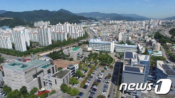 경남 양산시청 전경 (양산시 제공)