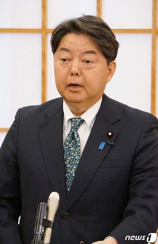 하야시 요시마사 일본 외무상. ⓒ AFP=뉴스1 ⓒ News1 우동명 기자