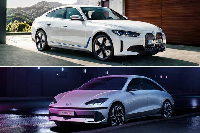 BMW i4 & 현대 아이오닉 6