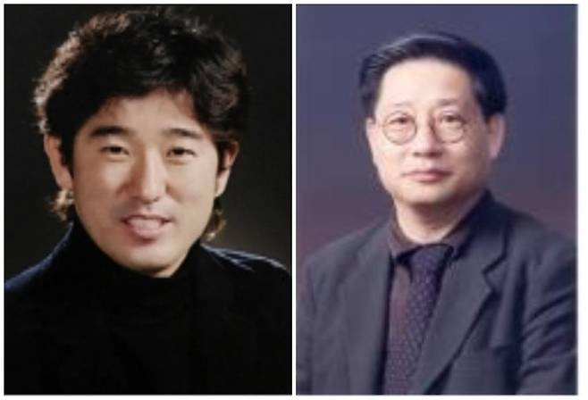 국립중앙도서관, '2023년도 납본 유공자' 표창 왼쪽부터 김선식 다산북스 대표, 안종만 박영사 대표 [국립중앙도서관 제공. 재판매 및 DB 금지]
