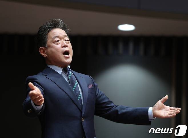 성악가 노희섭. /뉴스1 ⓒ News1 신웅수 기자