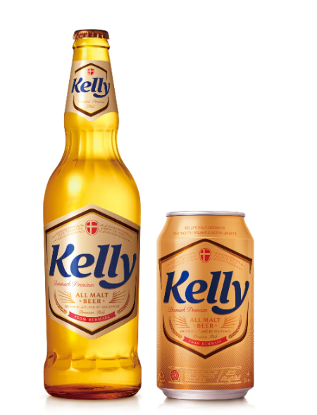 하이트진로가 새로운 맥주 브랜드 '반전라거-켈리'를 출시한다. /사진제공=하이트진로