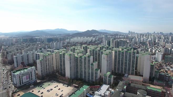 리모델링이 추진 중인 서울 가락동 쌍용1차아파트. [쌍용건설 제공]
