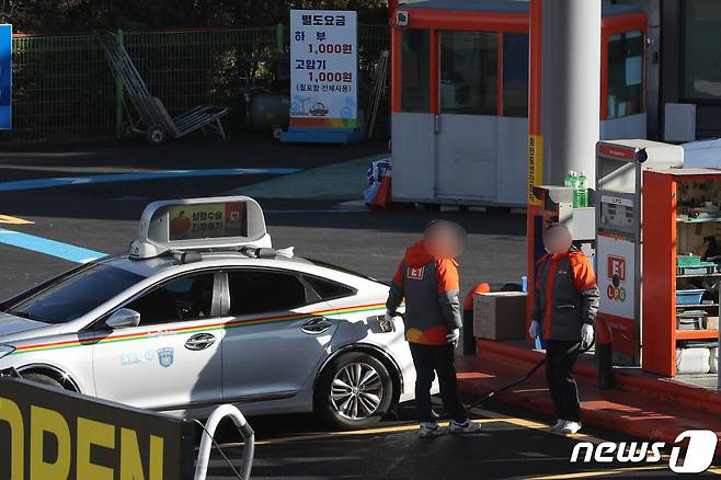 인천 부평구의 한 E1 LPG 충전소의 모습. 2021.12.1/뉴스1 ⓒ News1 성동훈 기자