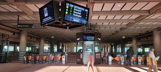 에스트래픽이 승차권 발매시스템을 구축한 미 워싱턴 지하철의 하얏츠빌크로싱역 전경.   에스트래픽 제공