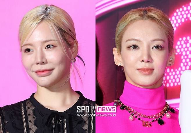 ▲ 소녀시대 써니, 효연. ⓒ곽혜미 기자