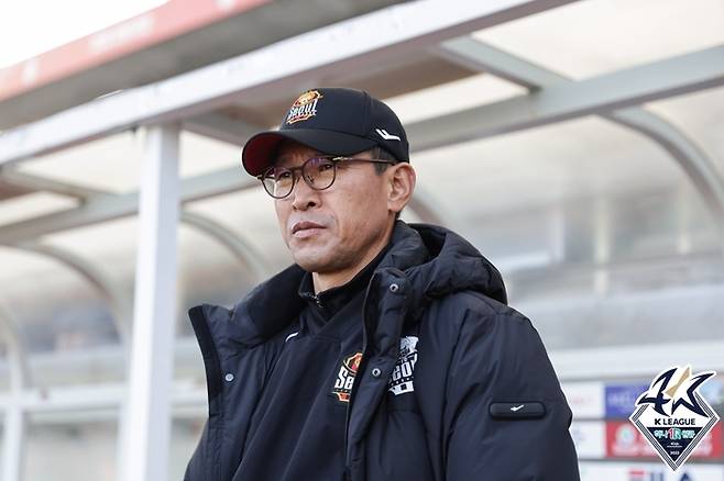 안익수 서울 감독. 제공 | 한국프로축구연맹