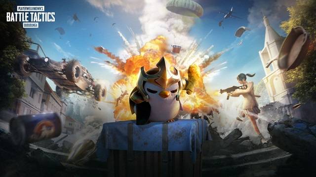 'TFT × 배틀그라운드 모바일' 만우절 기념 이벤트 대표 이미지 /라이엇게임즈