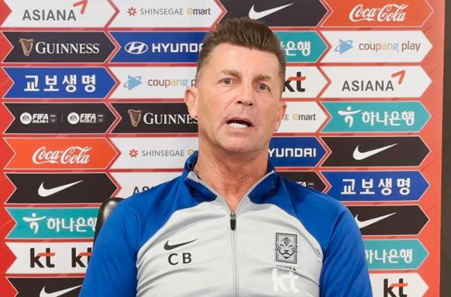 한국 여자축구 대표팀 콜린 벨 감독. 대한축구협회 제공