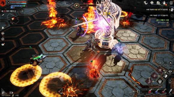 '프라시아 전기'의 플레이 화면. [사진=넥슨]