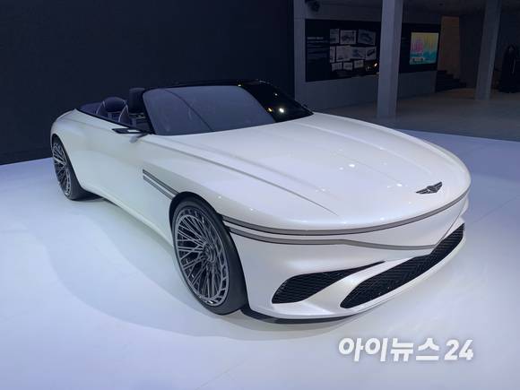 제네시스 '엑스(X) 컨버터블' [사진=김종성 기자]