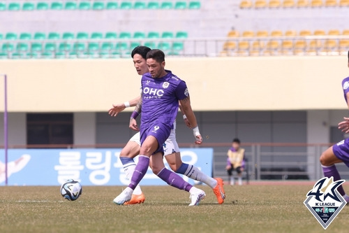 FC안양의 조나탄 [한국프로축구연맹 제공. 재판매 및 DB금지]