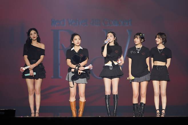 2일 오후 레드벨벳(Red Velvet) 네 번째 단독 콘서트 투어 서울공연이 서울 올림픽공원 케이스포 돔(KSPO DOME)에서 개최됐다. 제공 | SM엔터테인먼트