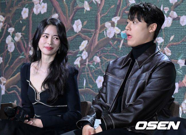 [OSEN=지형준 기자]배우 임지연, 이도현, 송혜교가 간담회를 하고 있다. 2022.12.20 /jpnews@osen.co.kr