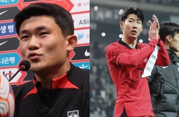 김민재(왼쪽), 손흥민. 뉴시스