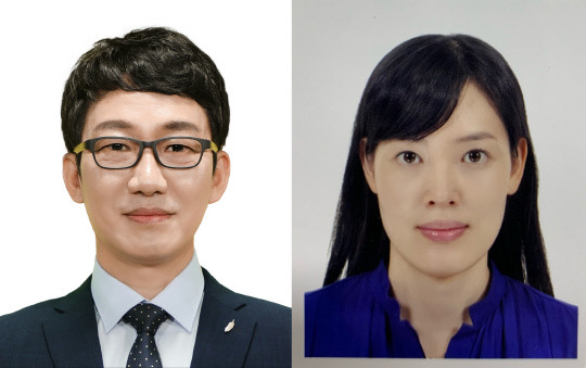 (왼쪽부터) 이호근 대덕대 자동차학과 교수, 김세나 도로교통공단 교수