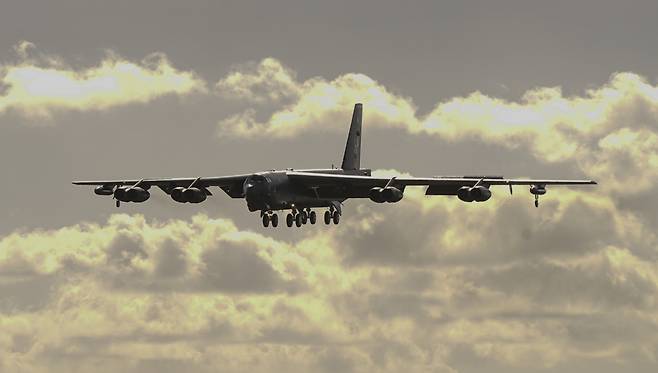 미국 전략폭격기 B-52H 스트래토포트리스 자료사진. [미 공군 홈페이지]