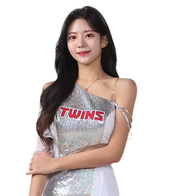 김이서 치어리더. ⓒLG 트윈스 공식 홈페이지