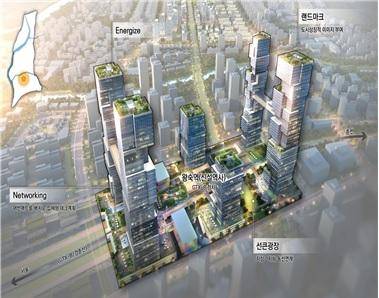 왕숙 역세권의 콤팩트시티 개념도. LH 제공