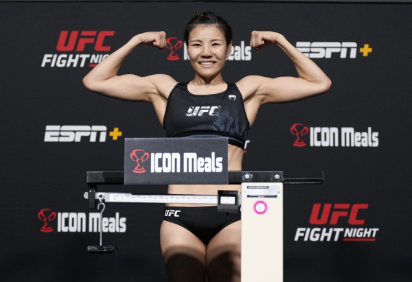 UFC 파이터 김지연.(사진=UFC)