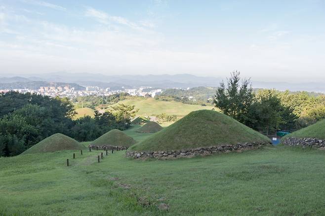 사적으로 지정돼 보호 중인 창녕 교동 송현동 고분군. 문화재청