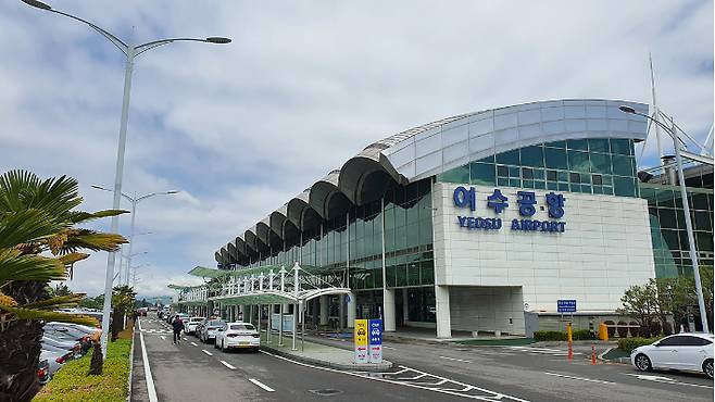 전남 여수공항 전경. 여수시 제공