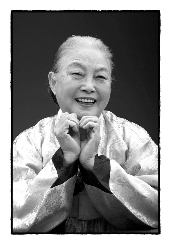 한국무용의 르네상스를 이끈 무용가 김백봉 선생님.