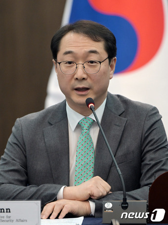 김건 외교부 한반도평화교섭본부장.(공동취재)/뉴스1 ⓒ News1 김명섭 기자