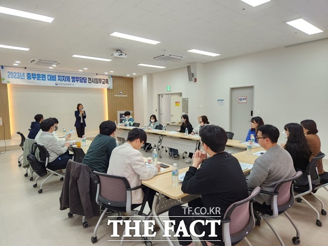 광주전남지방병무청은 유사시 신속하고 효율적인 병력동원 업무를 수행하기 위해 지자체 병무담당 공무원을 대상으로 교육을 실시했다. / 광주전남지방병무청