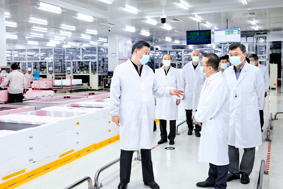 Korean government welcomes Xi's visit to LG Display plant in China