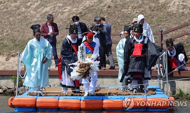 경남 양산시 가야진용신제 [양산시 제공]