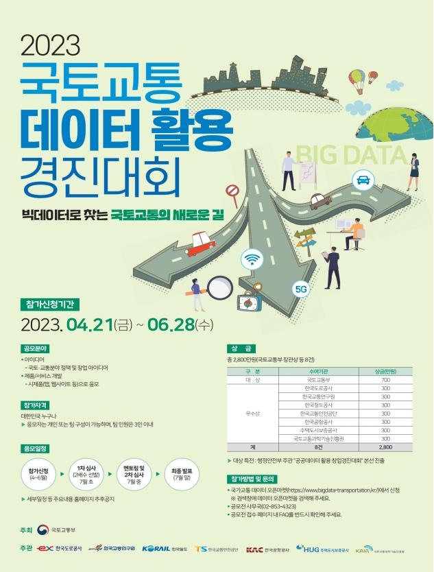 ▲2023 국토교통 데이터 활용 경진대회 사진: 연합뉴스 