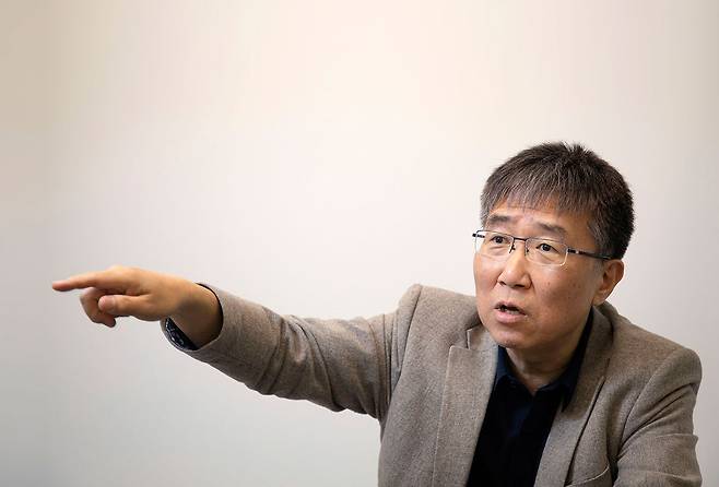 10년 만에 신간 <장하준의 경제학 레시피>로 돌아온 장하준 런던 대학 교수.ⓒ시사IN 이명익