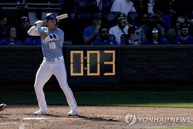 올 시즌 MLB에 도입된 '피치 클록' [AP=연합뉴스]