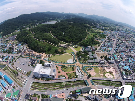 (고창=뉴스1) 박제철 기자 = 정부가 지역화폐의 ‘사용처 제한’을 추진하는 가운데 전북 고창군이 대응 마련에 나섰다. 고창읍 전경(뉴스1/DB)